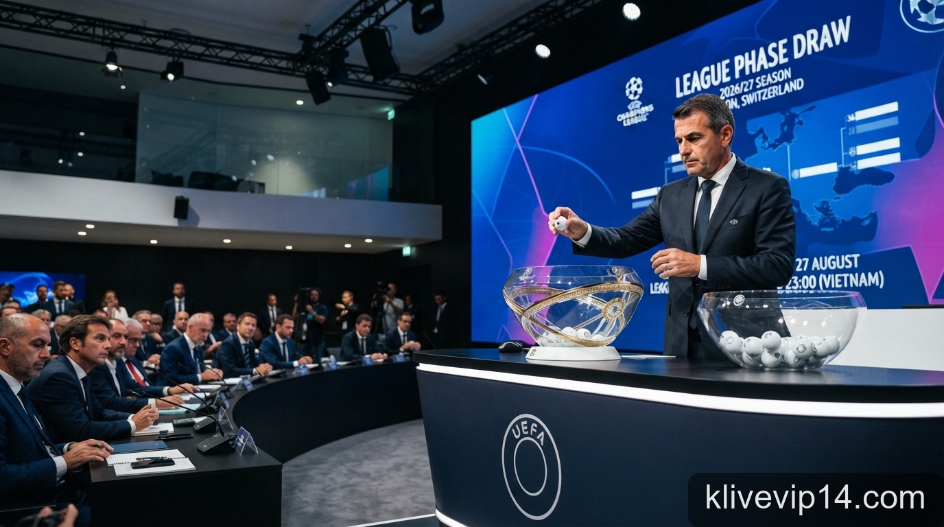 Bốc thăm Champions League 2026/27: Những điều cần biết trước giờ G